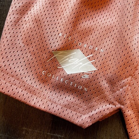 Jordan Shorts XL Mens Essentials Mesh Pink Peach $55 - Picture 4 of 11